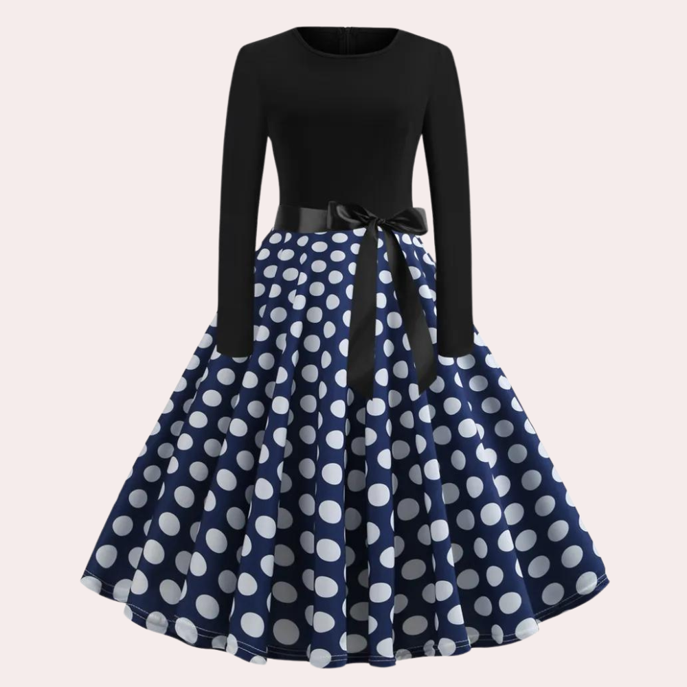 Odeta - Elegantes ausgestelltes Kleid für Frauen