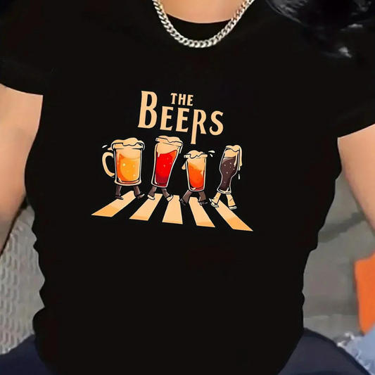 Noor - Klassisches Oktoberfest-Biermarsch-T-Shirt für Damen