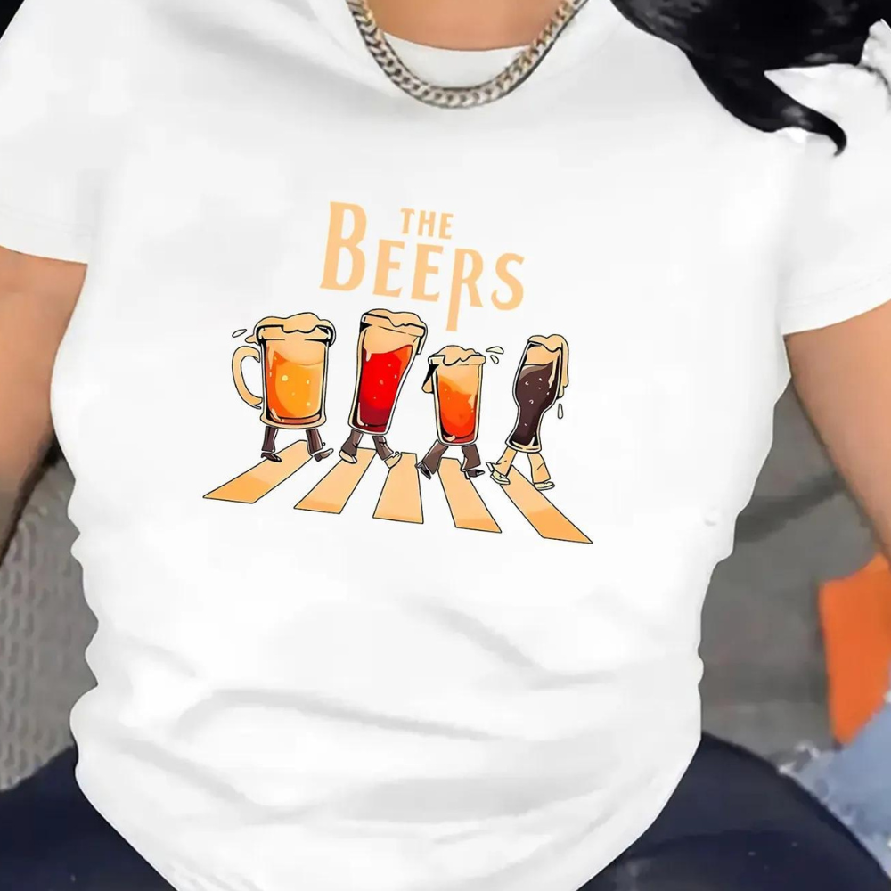 Noor - Klassisches Oktoberfest-Biermarsch-T-Shirt für Damen