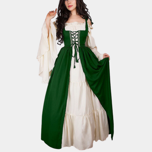 Dimitra - Oktoberfestkleid mit Glockenärmeln für Frauen
