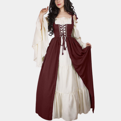 Dimitra - Oktoberfestkleid mit Glockenärmeln für Frauen
