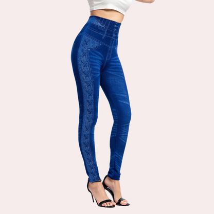 Modische Hosen mit hoher Taille für Frauen