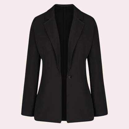 Nastya - Minimalistischer schlichter Blazer für Frauen