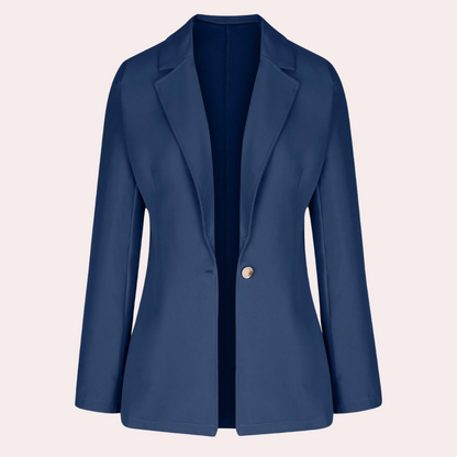 Nastya - Minimalistischer schlichter Blazer für Frauen