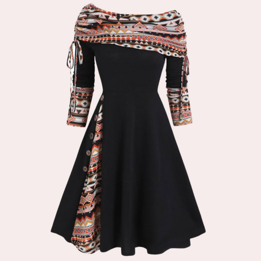 Winona - Feminines Flair Kleid für Frauen
