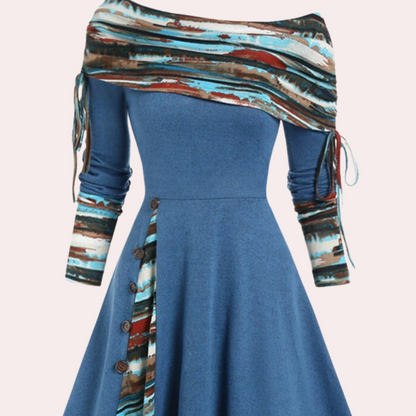 Winona - Feminines Flair Kleid für Frauen