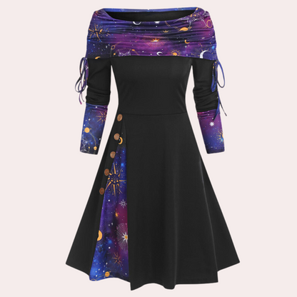 Winona - Feminines Flair Kleid für Frauen