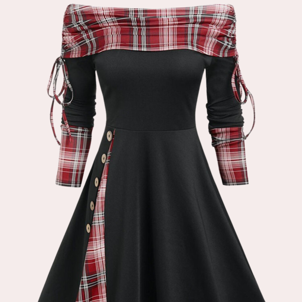 Winona - Feminines Flair Kleid für Frauen