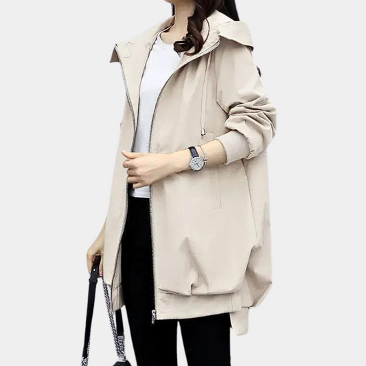 Isabella - Eleganter langer Mantel für Frauen