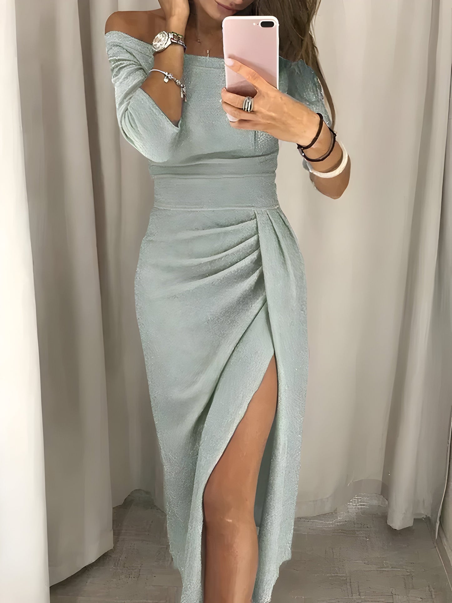 Endris | Off-the-shoulder Kleid