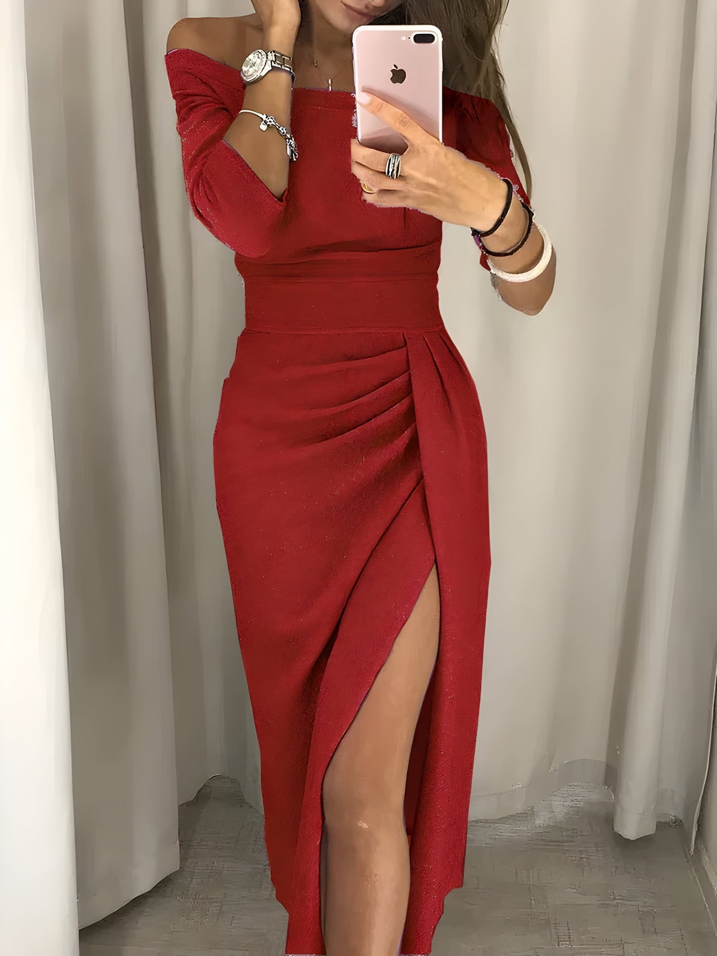 Endris | Off-the-shoulder Kleid
