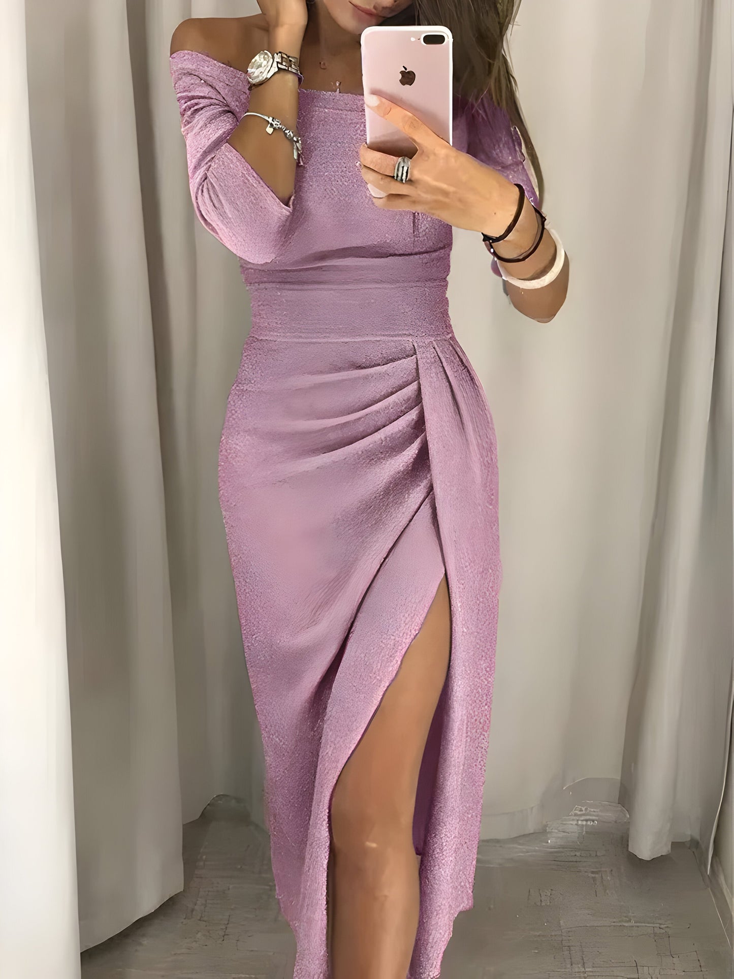 Endris | Off-the-shoulder Kleid