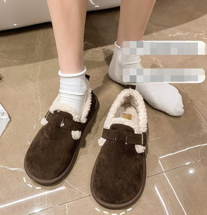 Imke - Bequeme Pelzsandalen für Frauen