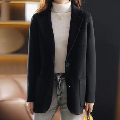 Eleganter Tweedblazer – warm, stilvoll und strapazierfähig für Damen