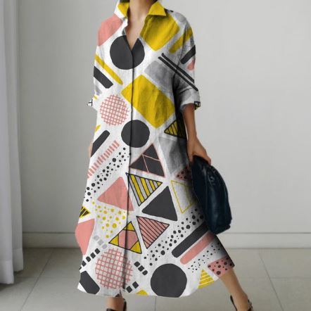 Martha - Elegantes Hemdblusenkleid für Frauen