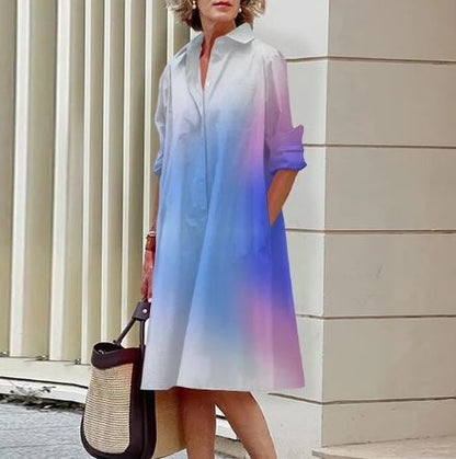 Lillian - Hemdkleid mit Farbverlauf für Frauen