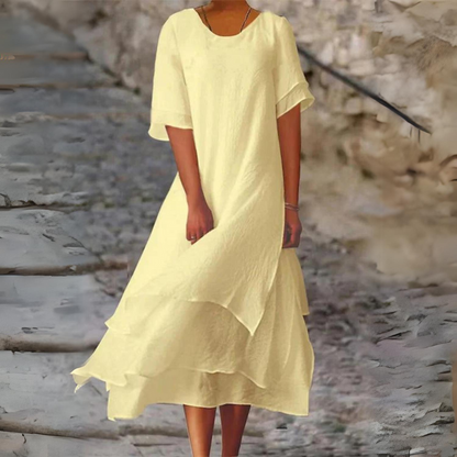 Cassidy - Elegantes Kleid mit Lagenlook