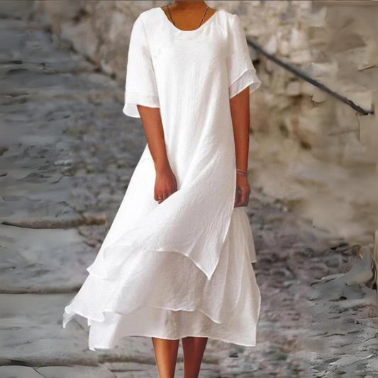 Cassidy - Elegantes Kleid mit Lagenlook
