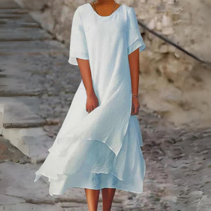 Cassidy - Elegantes Kleid mit Lagenlook