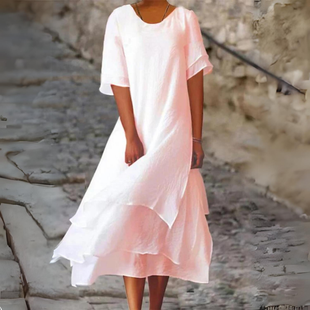 Cassidy - Elegantes Kleid mit Lagenlook