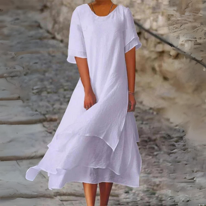 Cassidy - Elegantes Kleid mit Lagenlook