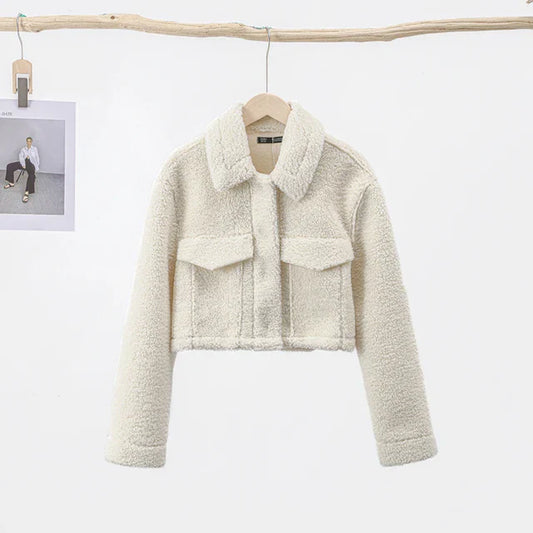 Bianca - Stilvolle warme kurze Jacke