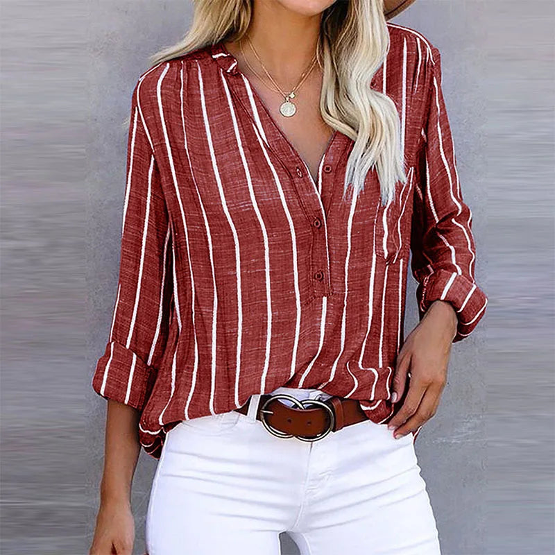 Romy - Gestreifte Bluse