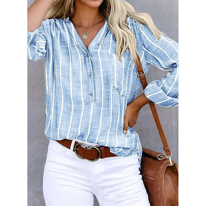 Romy - Gestreifte Bluse