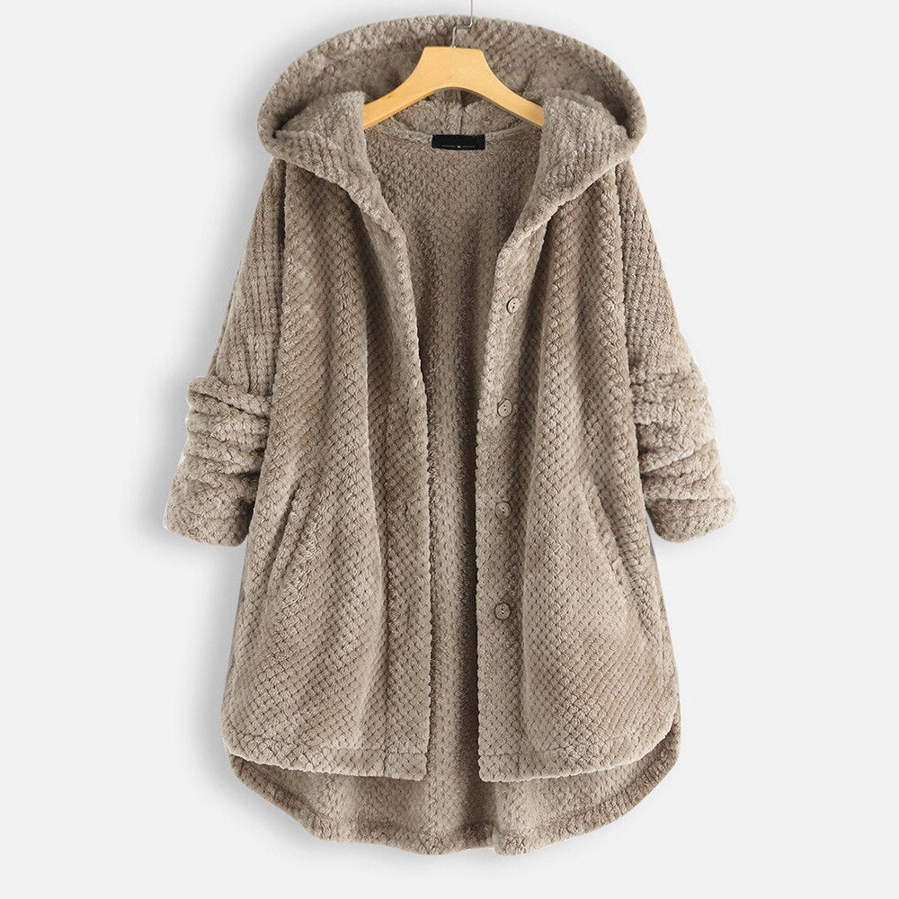 Große Kapuzenjacke für Frauen