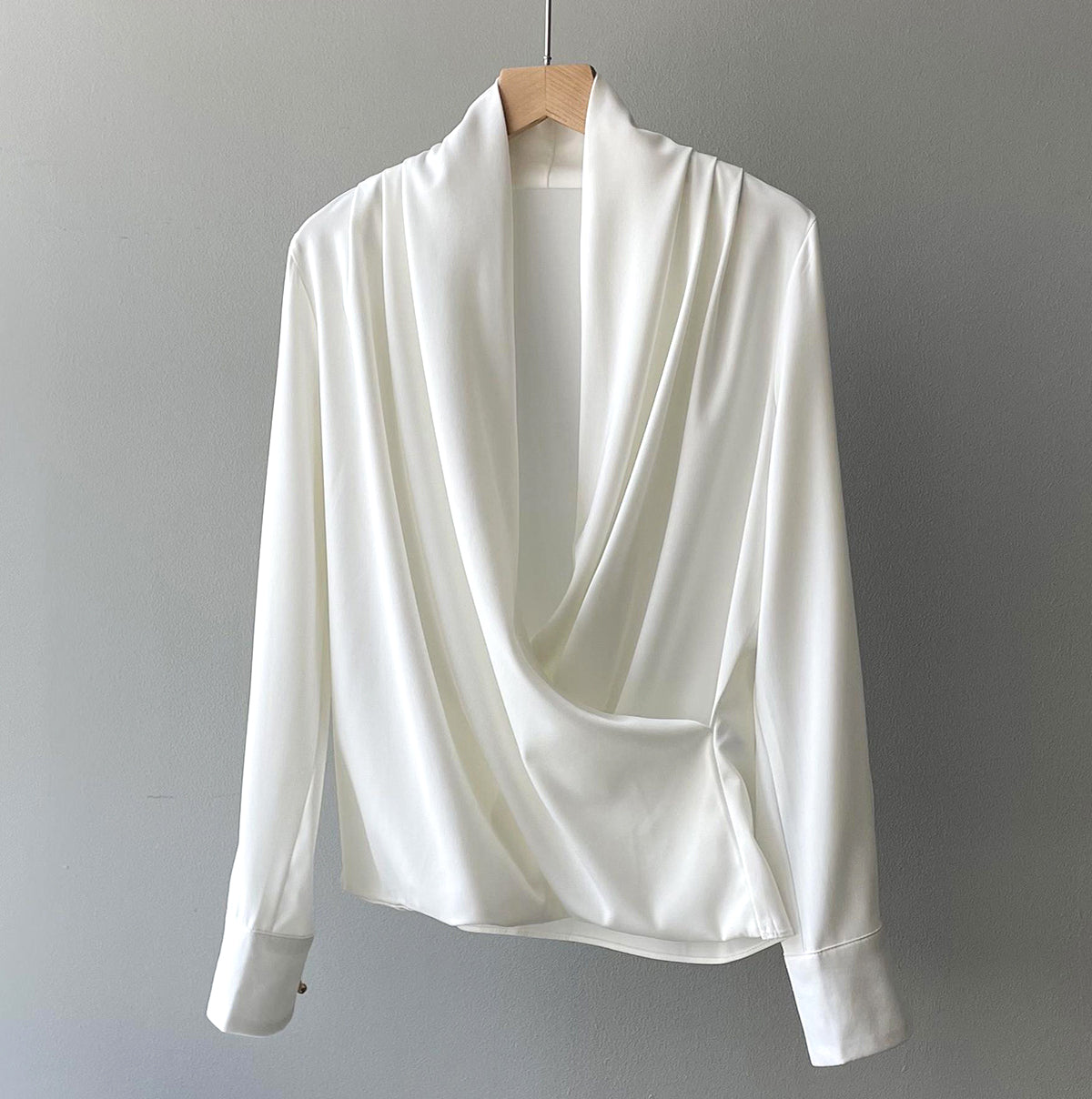Marie Satinbluse