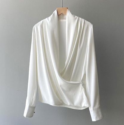 Marie Satinbluse