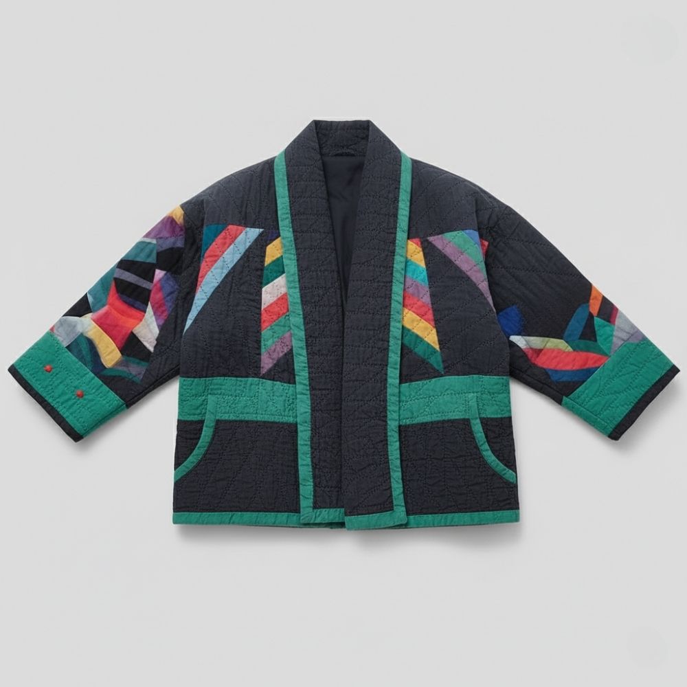 Chloé | Schicke und bequeme Regenbogen-Kimonojacke für Damen