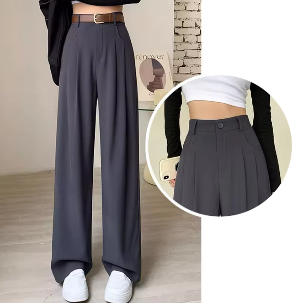 Clare - Bequeme Hose mit hoher Taille