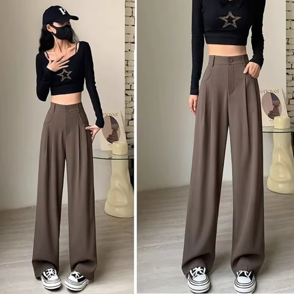 Clare - Bequeme Hose mit hoher Taille