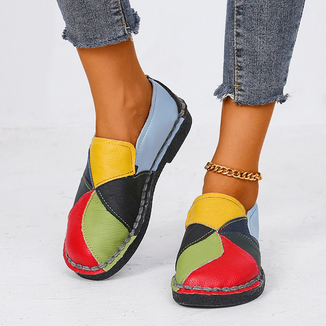 Tonisha - Farbige orthopädische Schuhe für Frauen mit Absatz