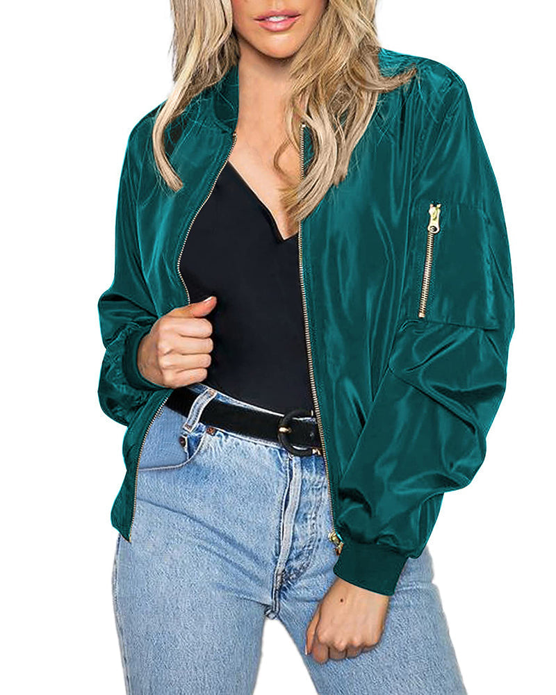 Karina | Stylische Streetwear-Bomberjacke