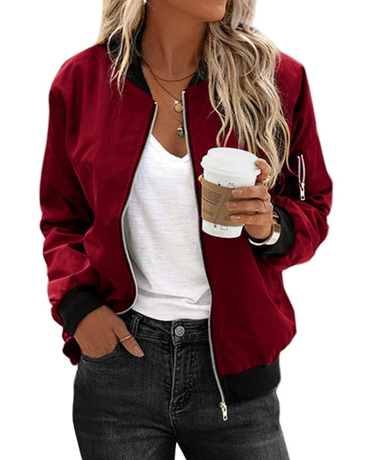 Klassische Bomberjacke für Damen