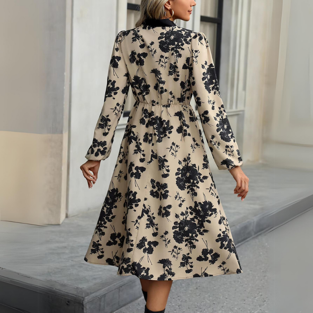 Clemence - Elegantes Kleid mit ausladenden Ärmeln