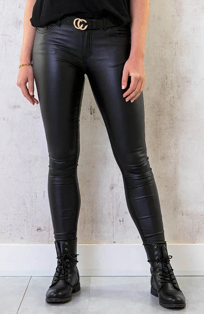 Riley | Beschichtete Skinny Jeans | Modischer Komfort | Luxuriöse Baumwollmischung