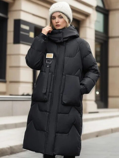 Quinn | verlängerte puffjacke