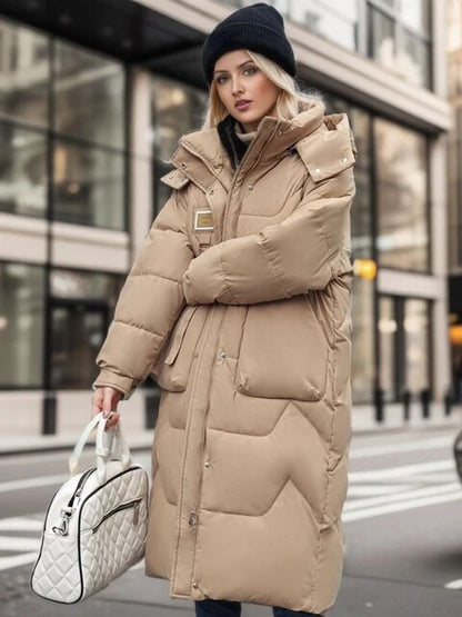 Quinn | verlängerte puffjacke
