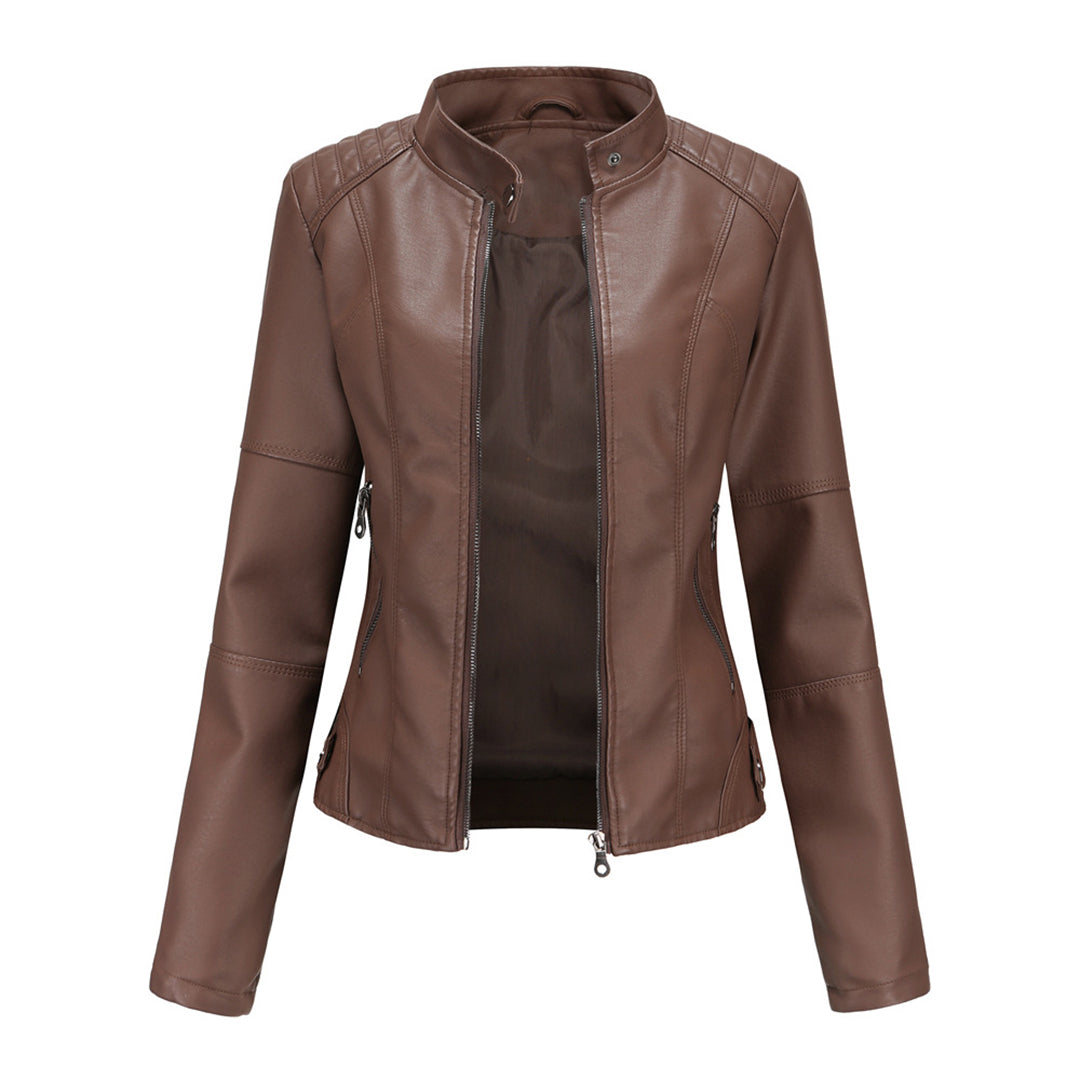 Stylische Lederjacke für Frauen