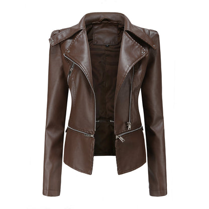 Stylische Lederjacke für Damen