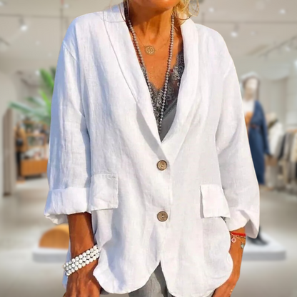 Shevanni - Stilvoller Blazer mit Knöpfen für Frauen