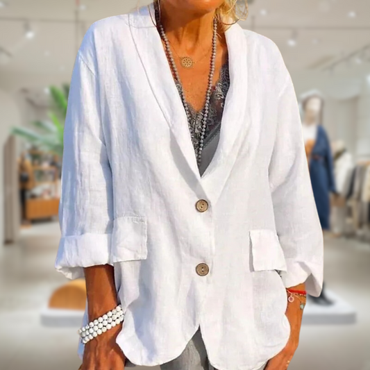 Shevanni - Stilvoller Blazer mit Knöpfen für Frauen