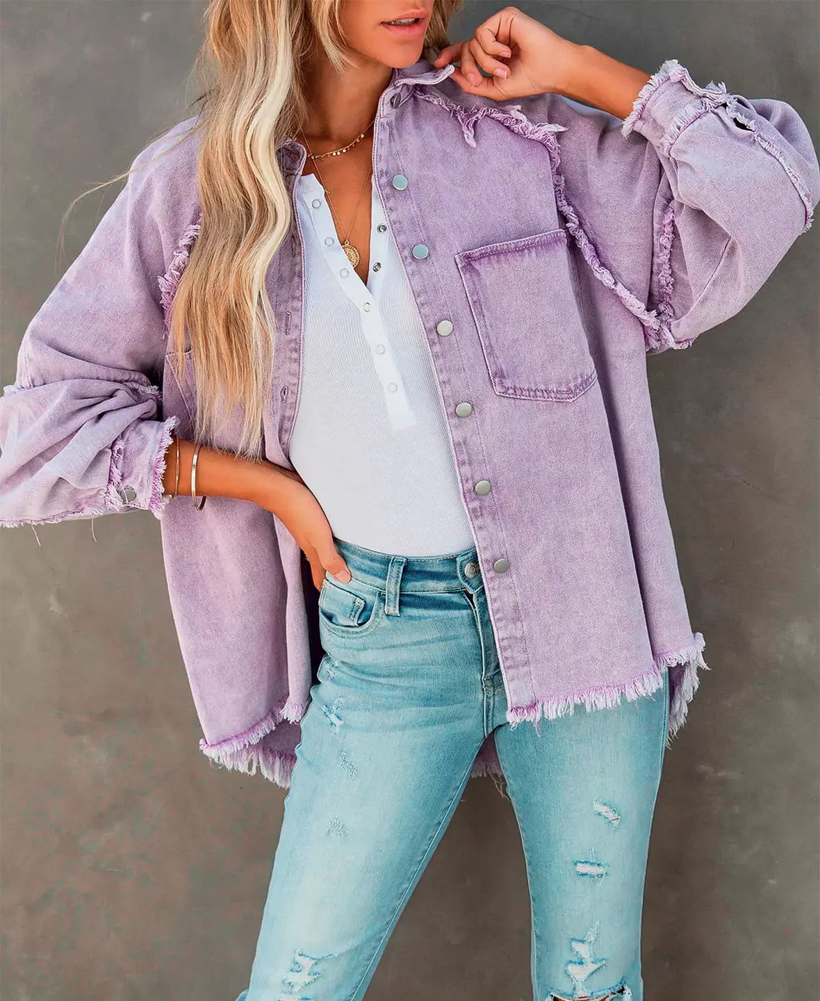 Elegante Herbstjacke für stilvolle Spaziergänge