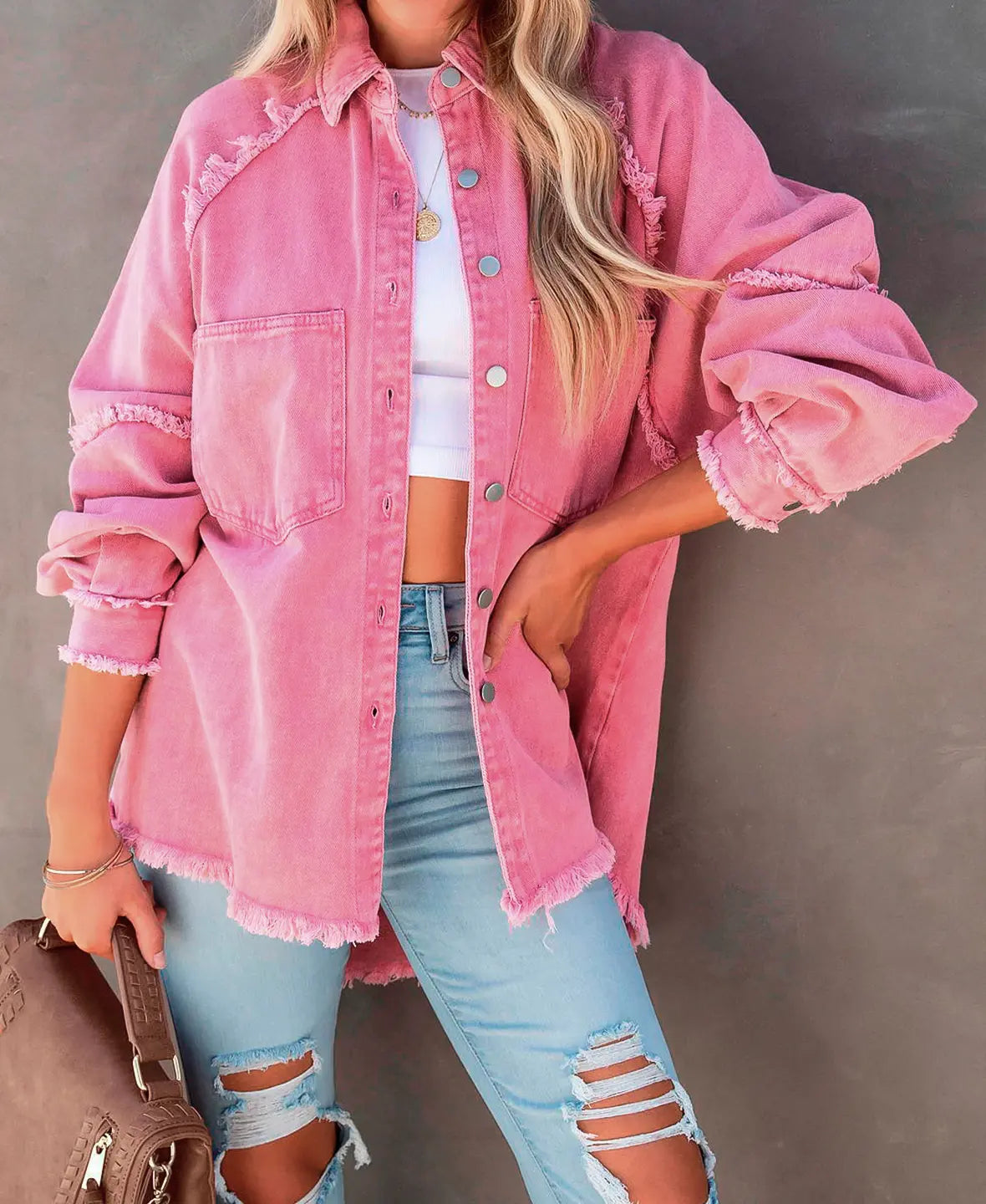 Elegante Herbstjacke für stilvolle Spaziergänge
