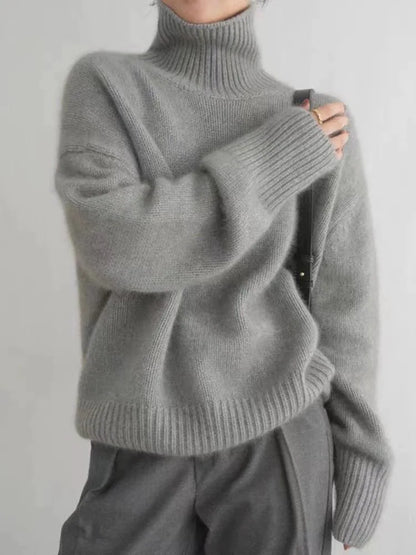 Irina | Rollkragenpullover aus Wolle