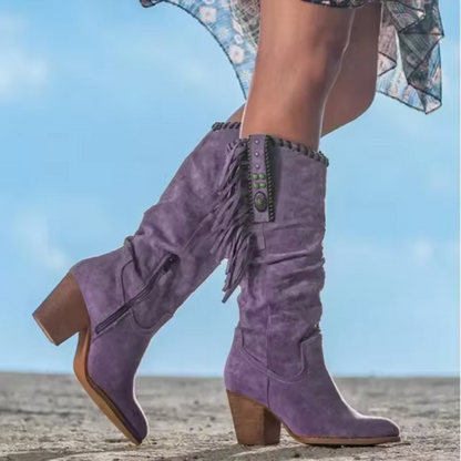 Coralie - Elegante Retro-Stiefel