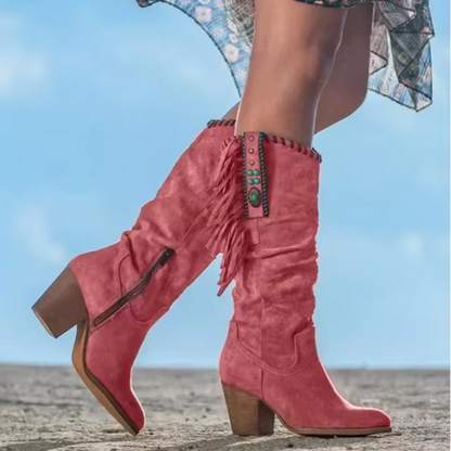 Coralie - Elegante Retro-Stiefel